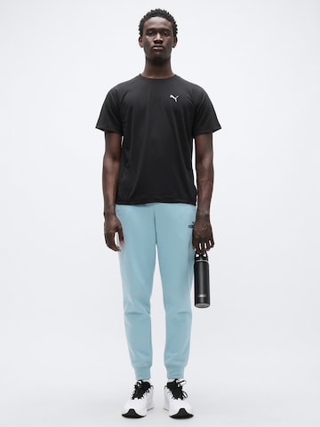 PUMA Regular Sportbroek 'ESS No. 1' in Blauw