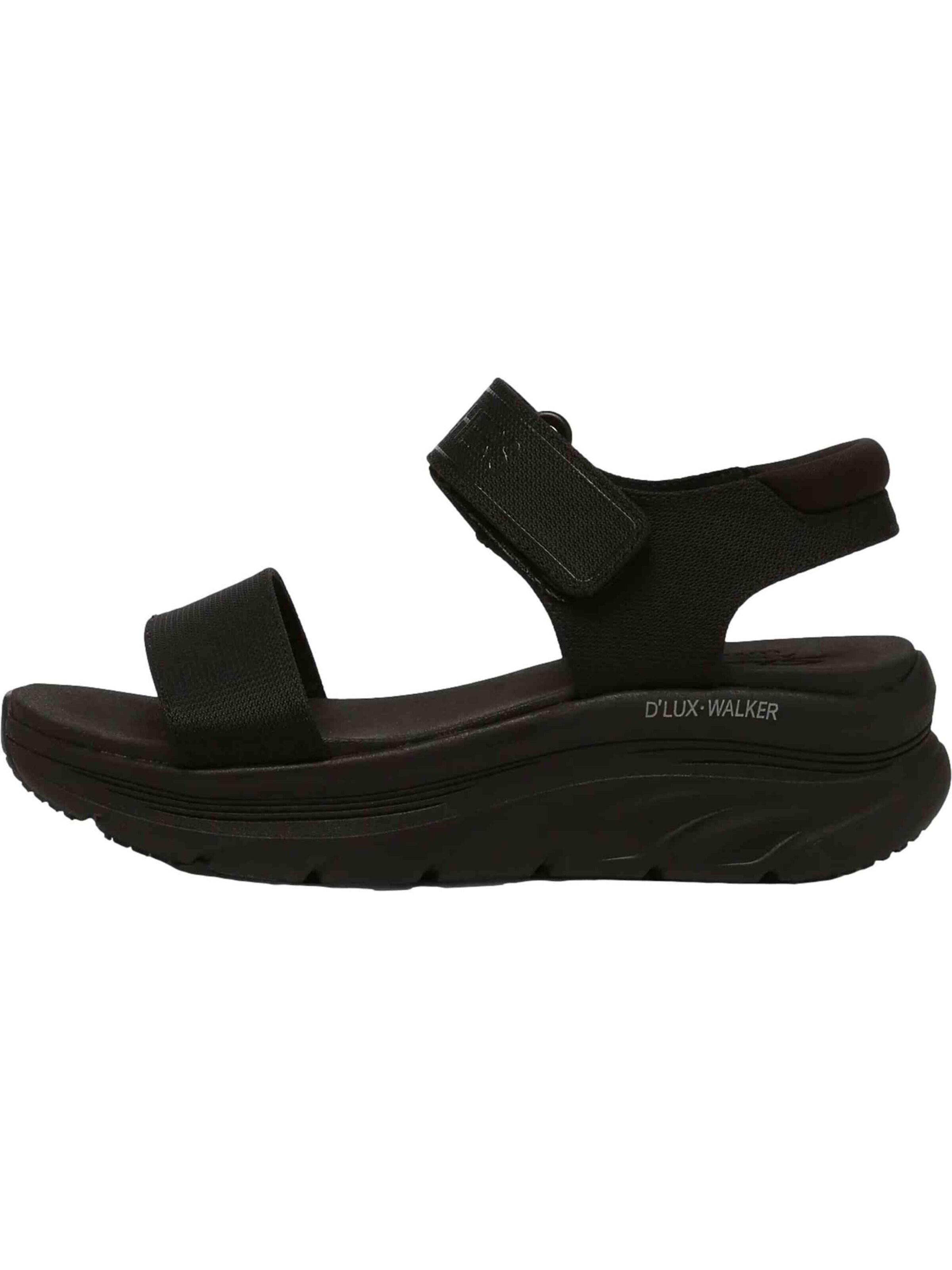 SKECHERS Sandaal '119226-BBK' in Zwart: voorkant