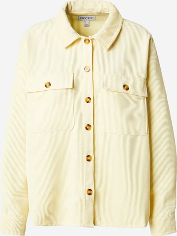 PIECESBluza 'PCEFFI' - žuta boja: prednji dio