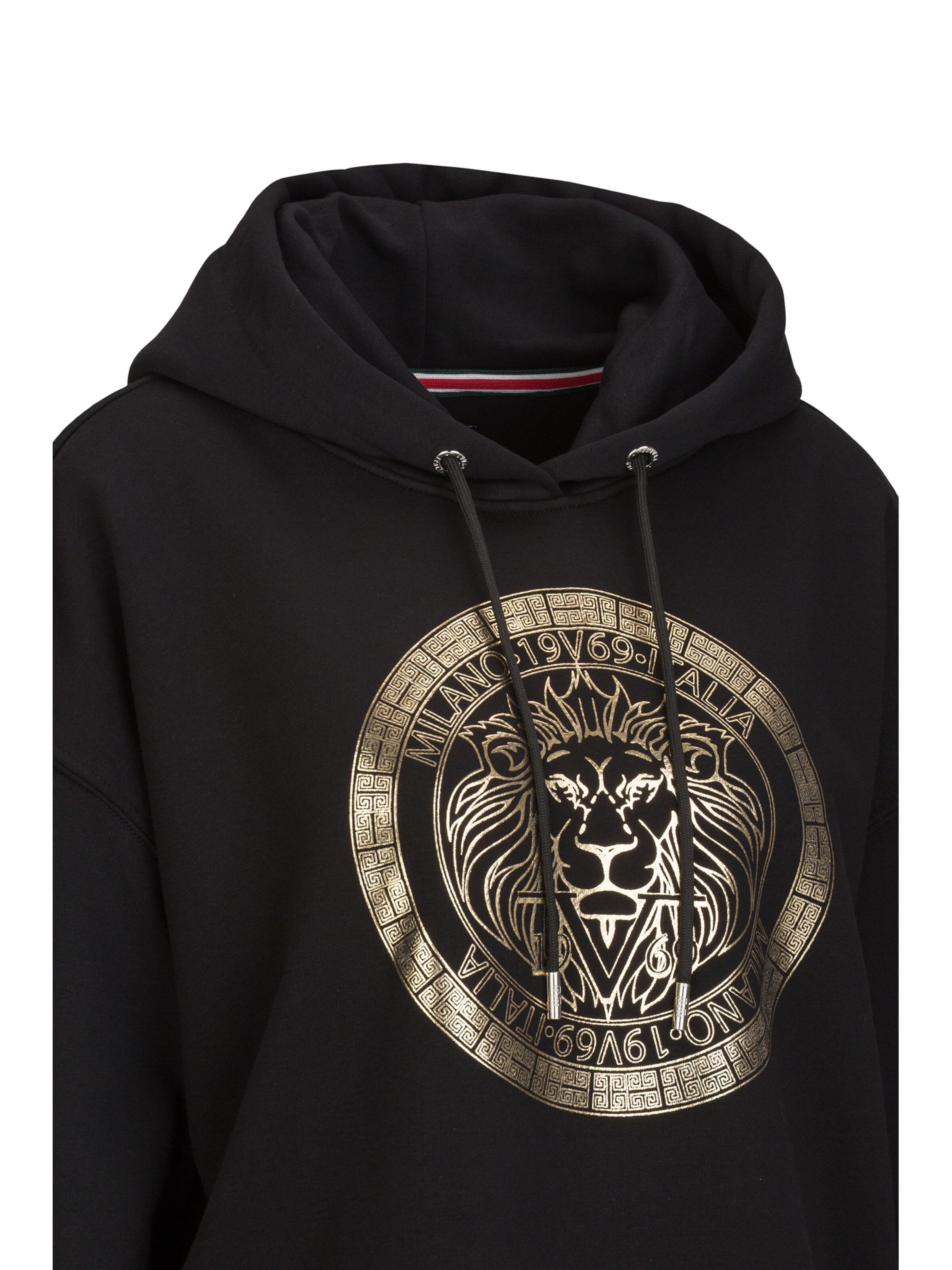 19V69 ITALIA Sweatshirt 'Kara' in Black