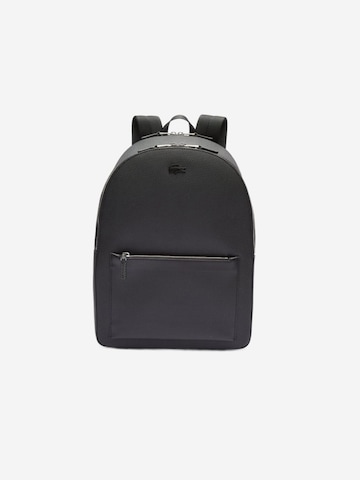 LACOSTE Rygsæk 'Lacoste Sac à dos Chantaco' i sort: forside