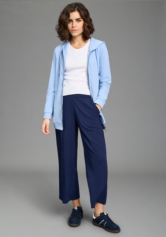 FLASHLIGHTS Zip-Up Hoodie 'Flashlights' in Blue