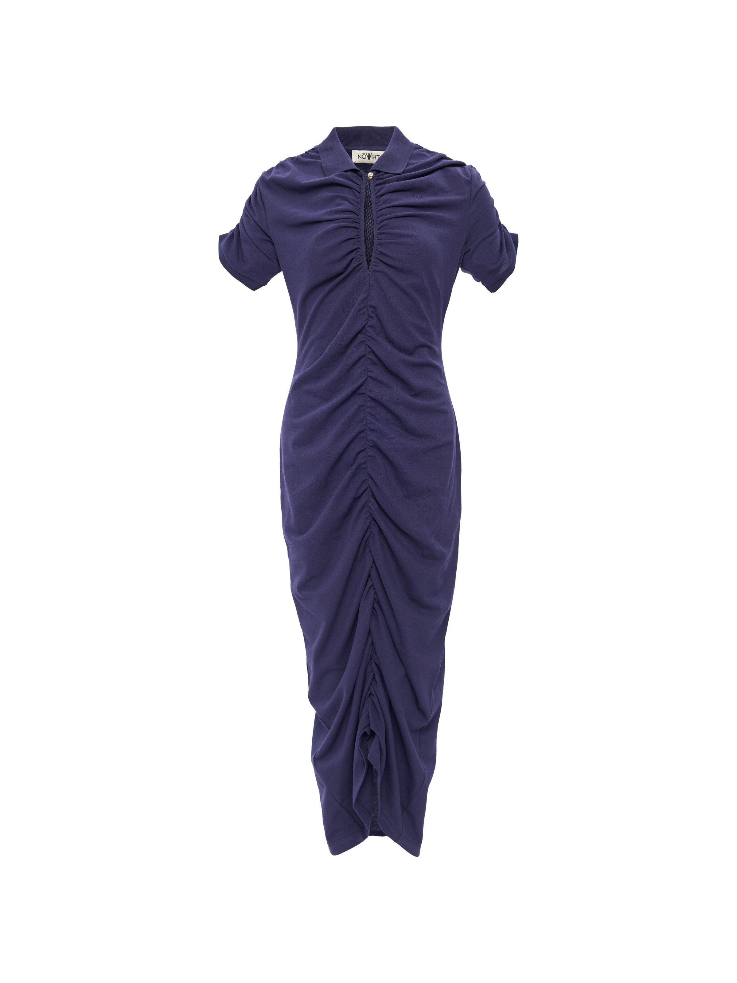 NOWIHT Kleid 'Delphine'‌‌‌‌ in Blau: Vorderseite