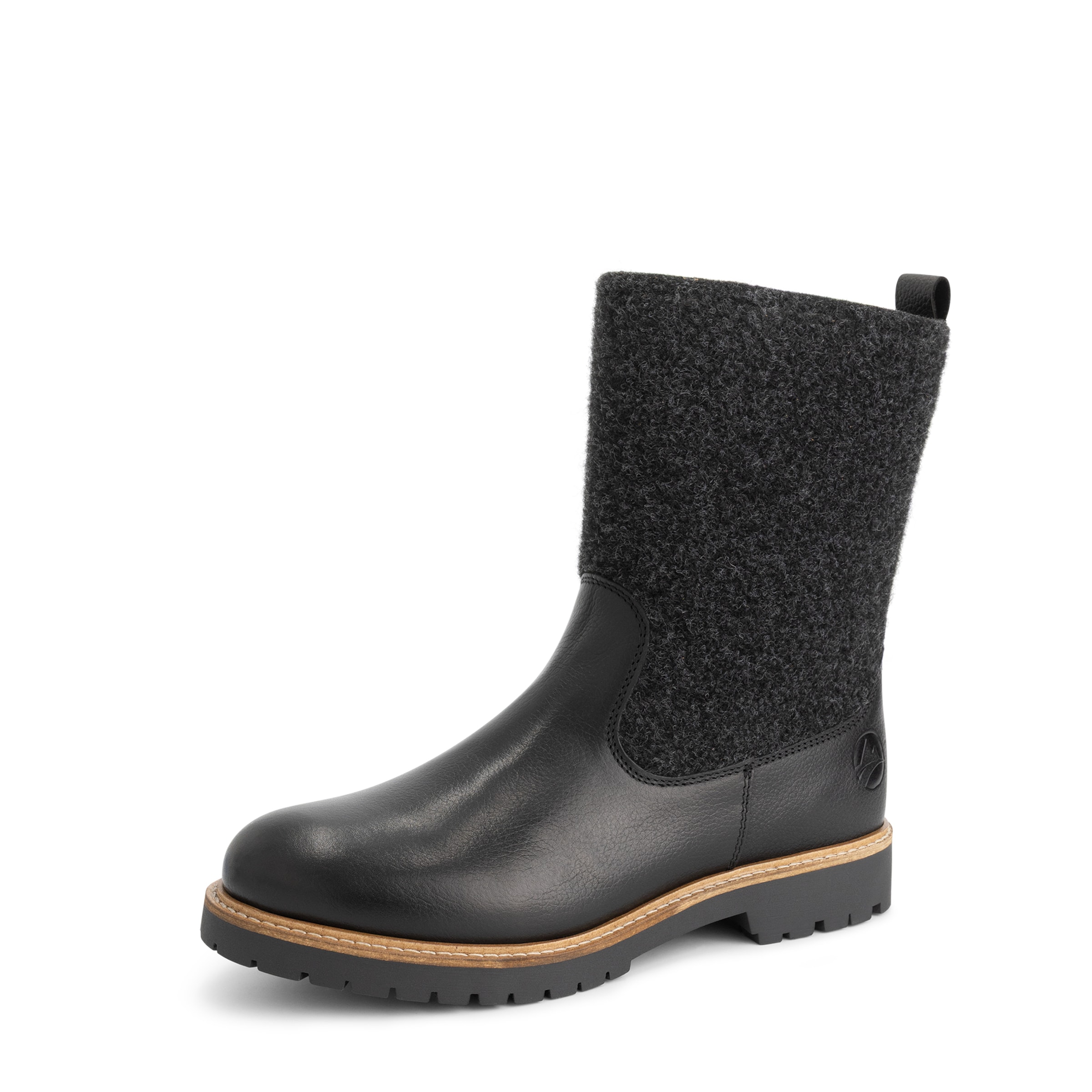 Travelin Boots 'Tanae' in Schwarz: Vorderseite