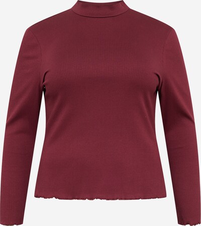 Noisy May Curve Shirt 'DRAKEY' in Wine red, Item view