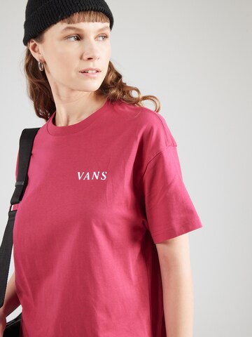 VANS Shirts 'NIGHT ORB' i rød