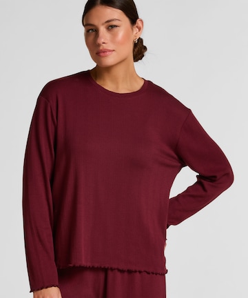 Chemise de nuit Hunkemöller en rouge : devant