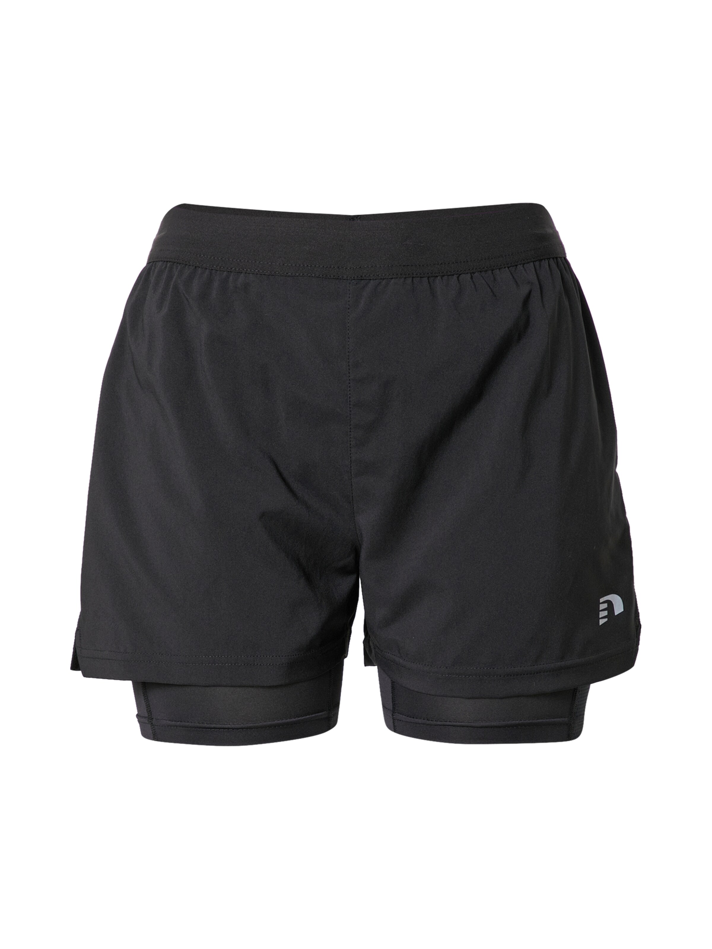 Newline Normalny krój Spodnie sportowe w kolorze czarny: przód