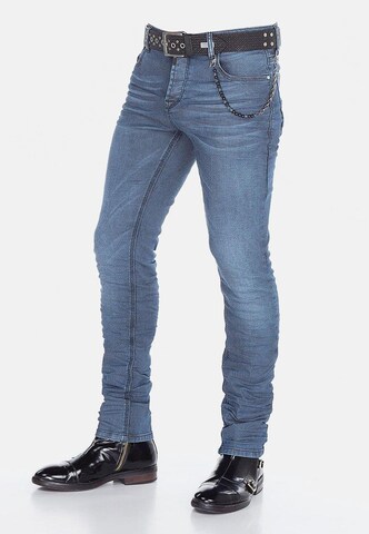 CIPO & BAXX Slimfit Jeans in Blauw