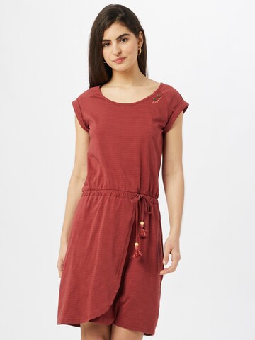 Ragwear - Vestido de verano en rojo: frente