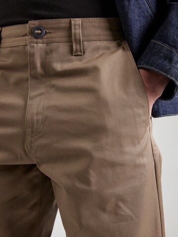 Volcom Regularen Chino hlače | rjava barva
