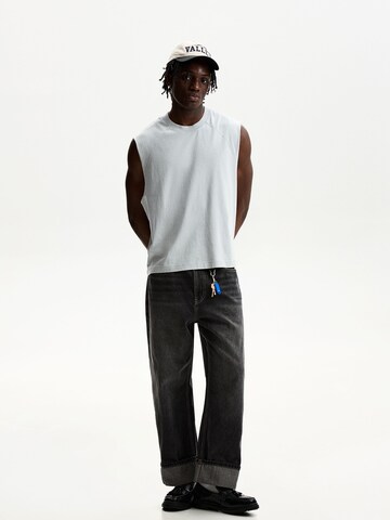 Bershka Shirt in Grey