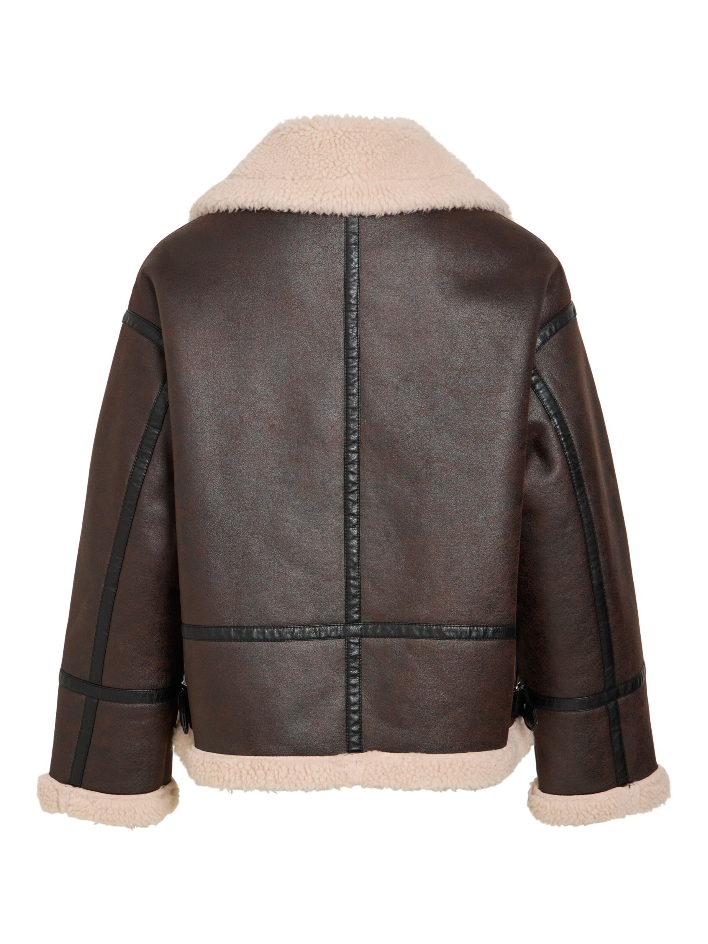 VILA - Chaqueta de invierno 'RISI' en marrón