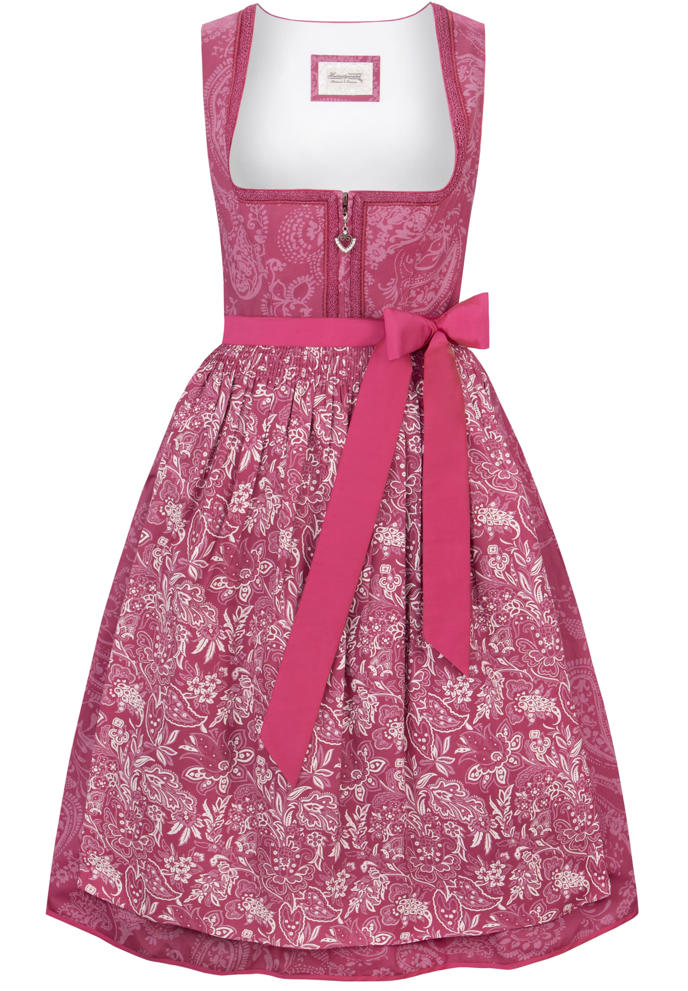 STOCKERPOINT Dirndl 'Karoline' in Pink: front