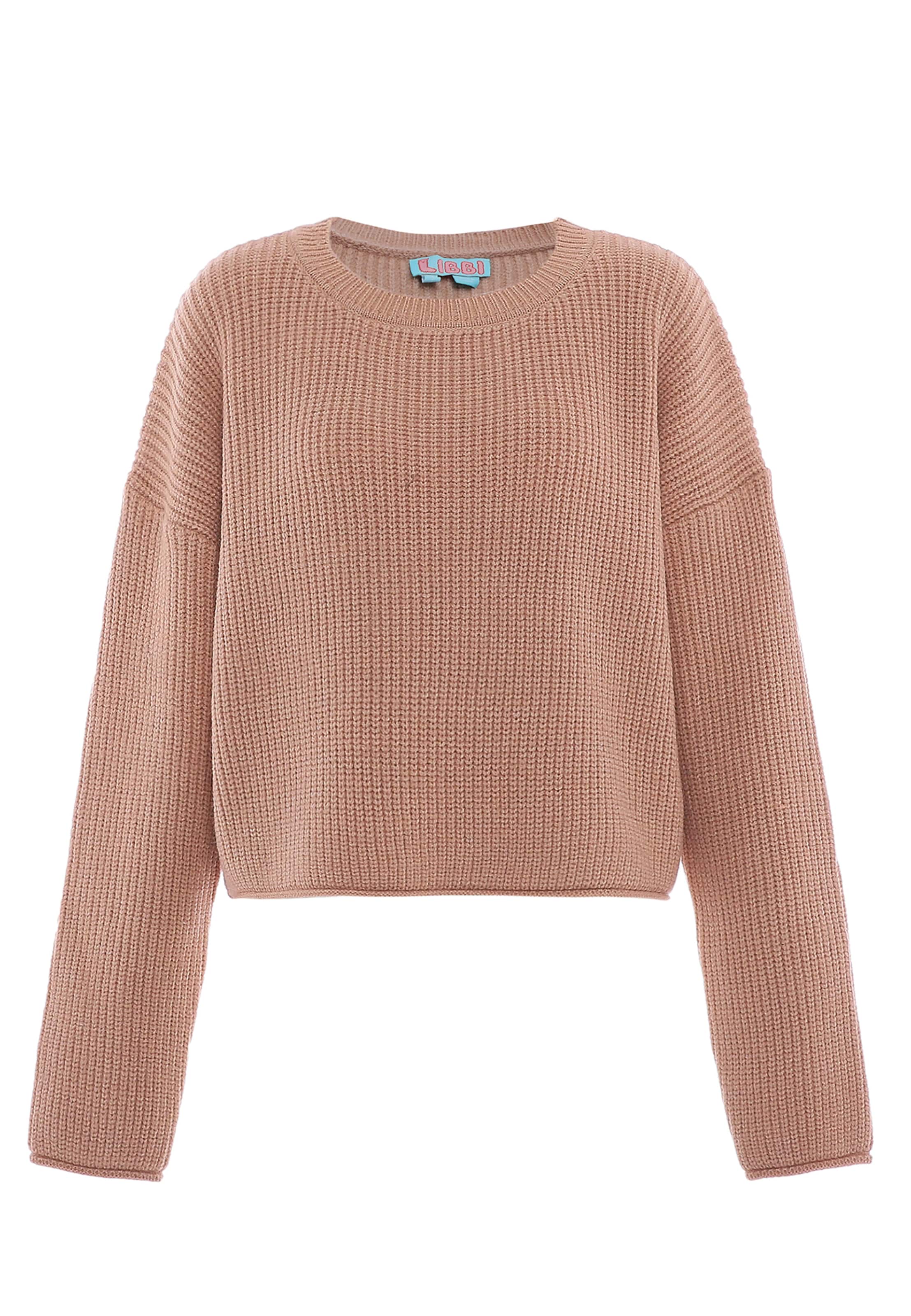 Libbi Pullover in Beige: Vorderseite