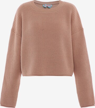 Libbi Pullover in Beige: predná strana