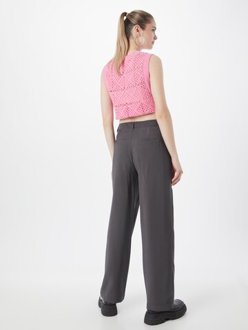 Moves Wide leg Pleat-Front Pants 'Nimma' in Black