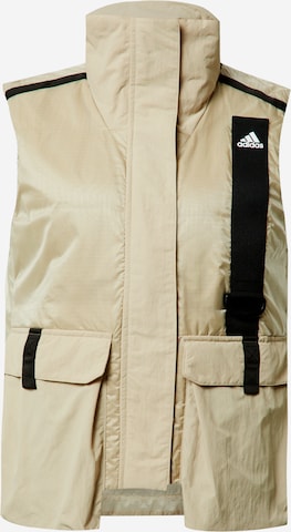 ADIDAS TERREX Sports Vest in Beige: front