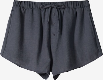 Bershka Regular Housut värissä sininen: etupuoli