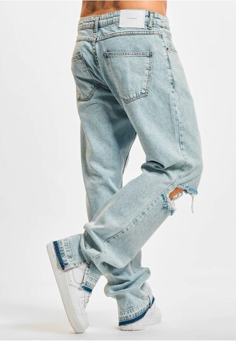 2Y Premium Wide Leg Jeans in Blau