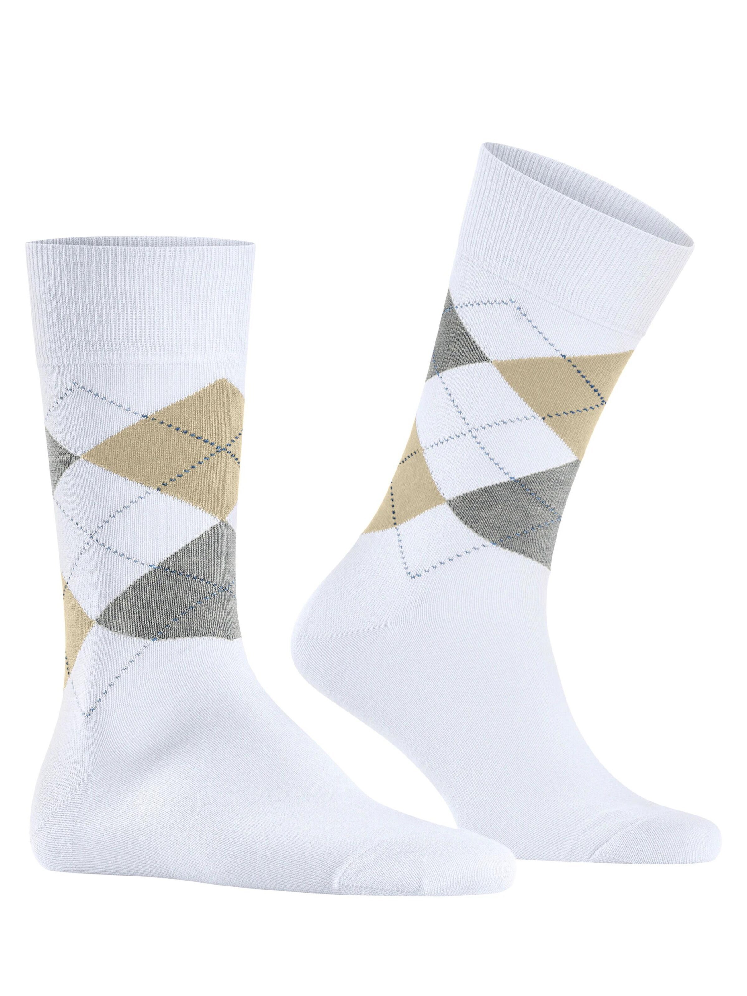 BURLINGTON Socks 'King' in White