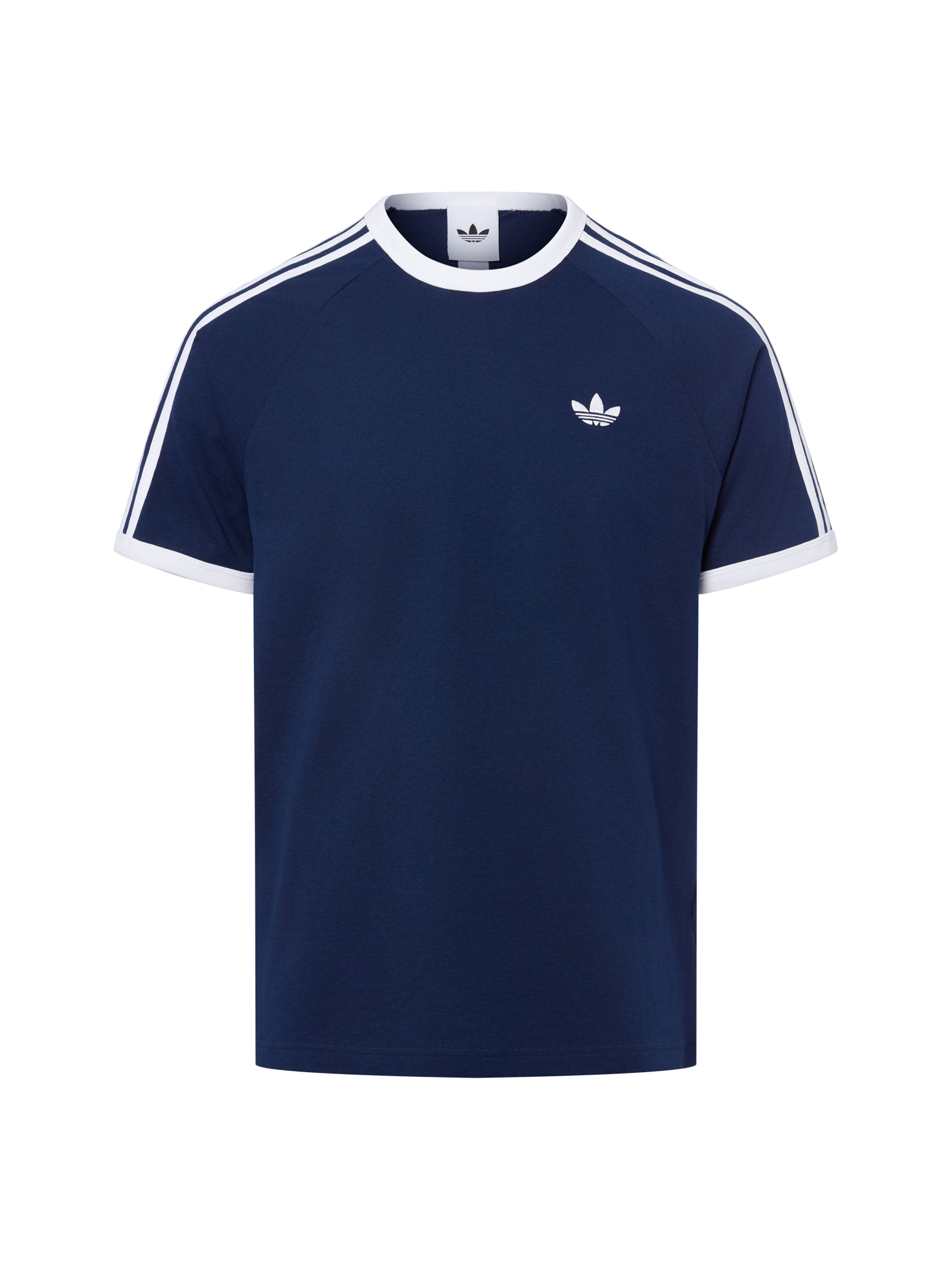 ADIDAS ORIGINALS Shirt '3-Stripes' in Blue: front