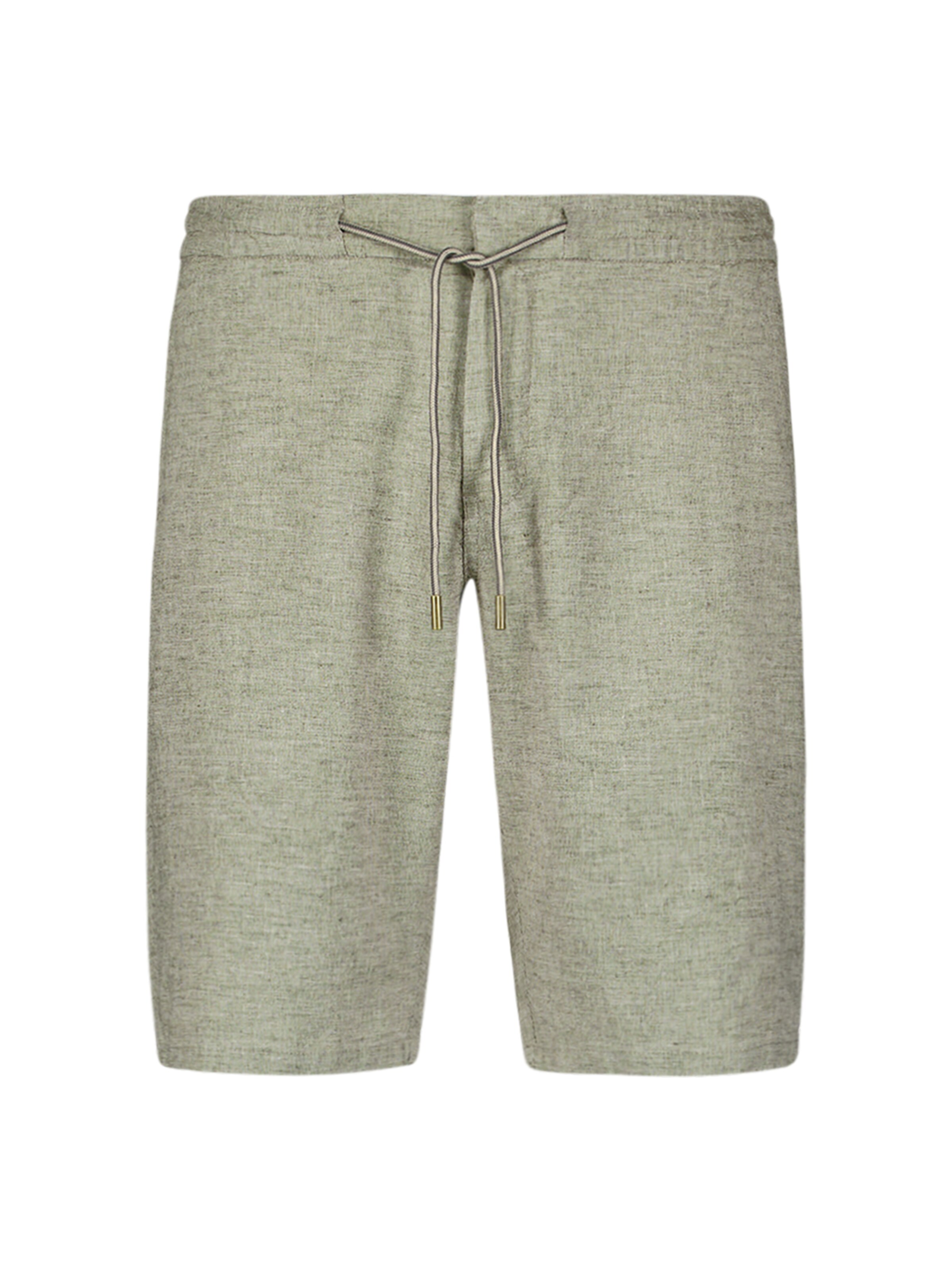 No Excess Regular Trousers in Green: front