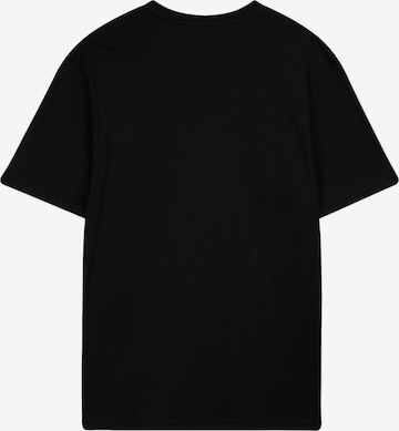 LTB Jeans - Camiseta 'Basic T-Shirt' en negro: frente