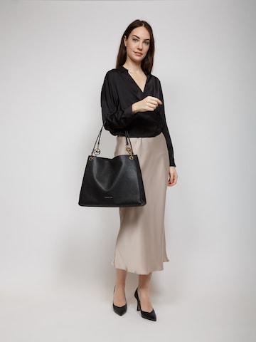 Borsa a mano 'Christina Large Triple Gusset Shoulder Tote' di Michael Kors in nero