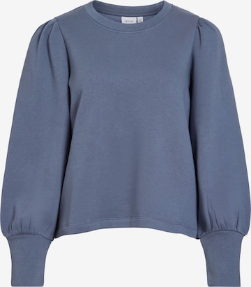 Sweat-shirt 'VIVera' VILA en bleu : devant