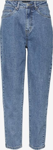 Vero Moda Curve جينز واسع جينز 'Zoe' بلون أزرق: الأمام