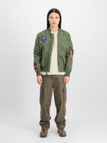 ALPHA INDUSTRIES Преходно яке в зелено