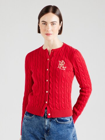 Giacchetta di Lauren Ralph Lauren in rosso: frontale