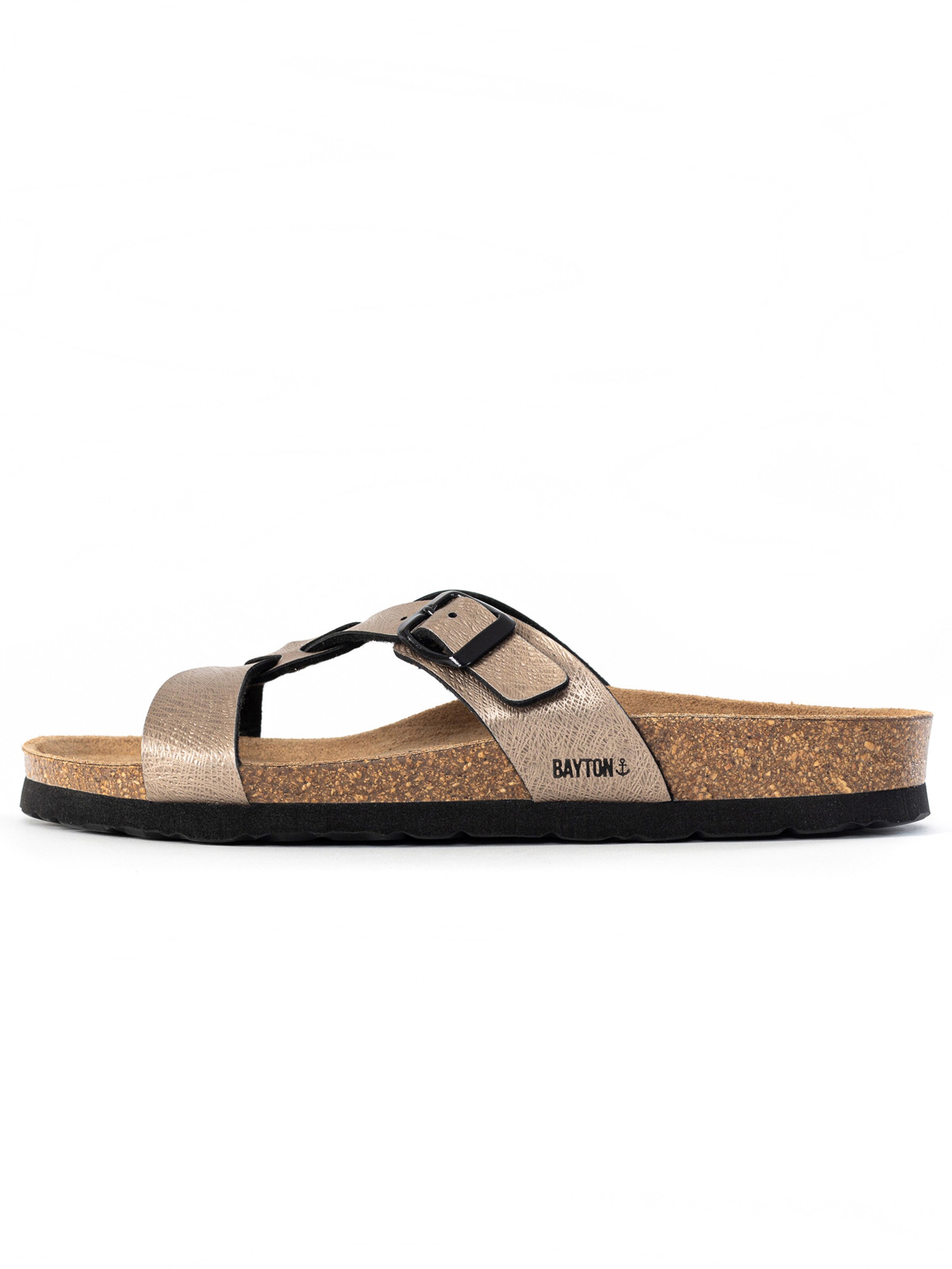 Bayton Mules 'Sebastian' in Brown: front