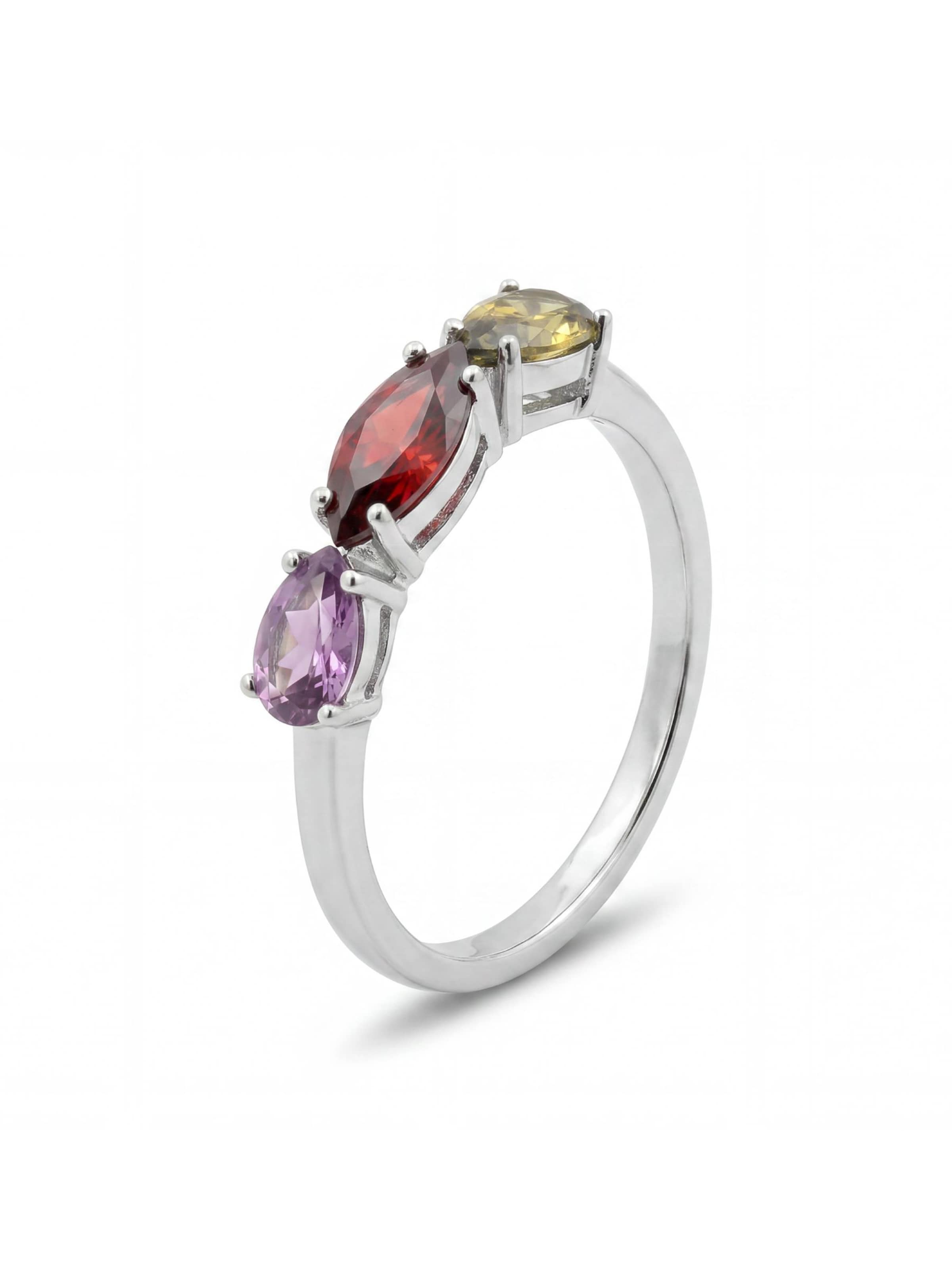 Luxenter - Anillo 'Prazma' en Mezcla de colores: frente