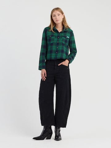 Effilé Pantalon '94ODINA ' Gang en noir : devant