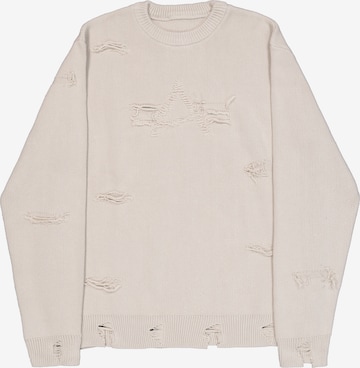 smėlio ALPHA INDUSTRIES Megztinis be užsegimo: priekis