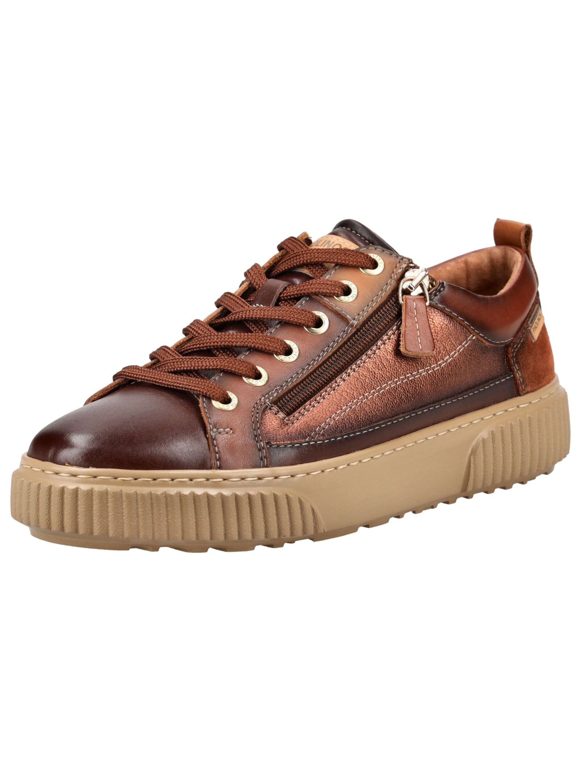 PIKOLINOS Sneakers in Brown: front