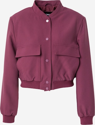 ONLYPrijelazna jakna 'ONLVILMA' - ljubičasta boja: prednji dio