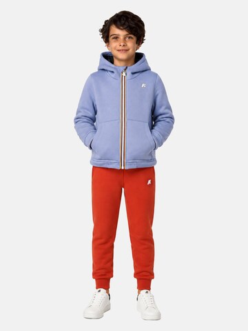 K-Way Zimní bunda 'K-WAY KIDS P.JACK SPACER NYLON DOUBLE GIUBBINO' – modrá