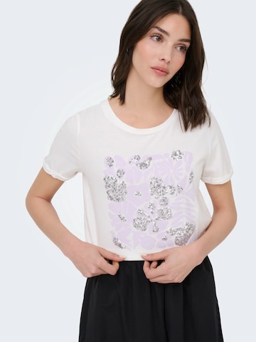 JDY - Camiseta 'JDYKITTY' en blanco