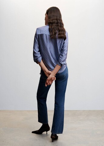 MANGO Blouse in Blauw