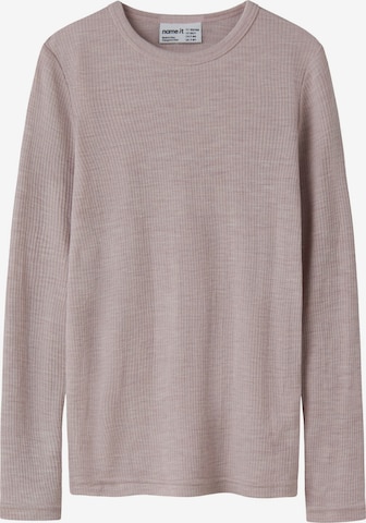 NAME IT - Camiseta en lila: frente