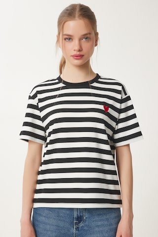 Happiness İstanbul Футболка в Черный: спереди