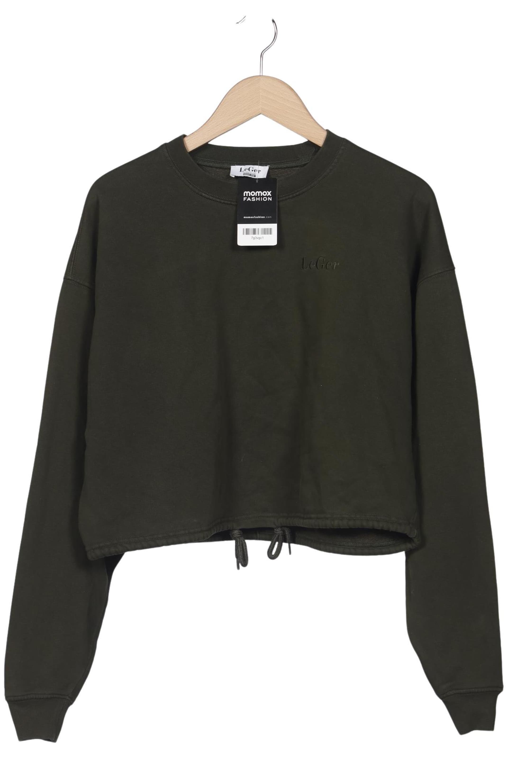 LeGer by Lena Gercke Sweatshirt & Zip-Up Hoodie in M in Green: front
