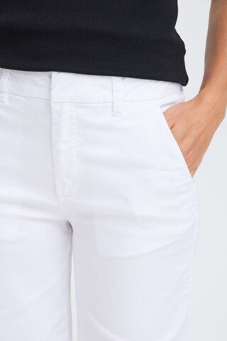 Pulz Slimfit Hose 'CLARA' in Weiß