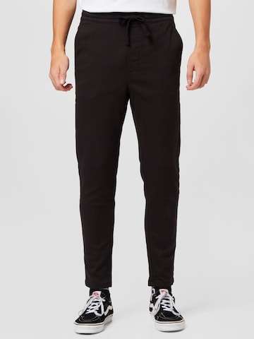 Only & Sons Regular Pants 'LINUS' in Black: front