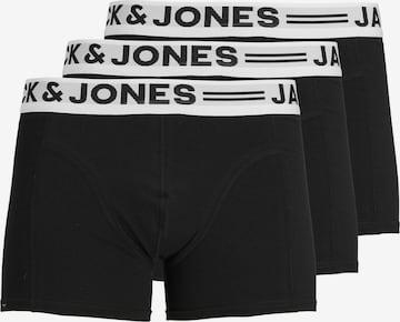 Boxeri 'Sense' de la JACK & JONES pe negru: față