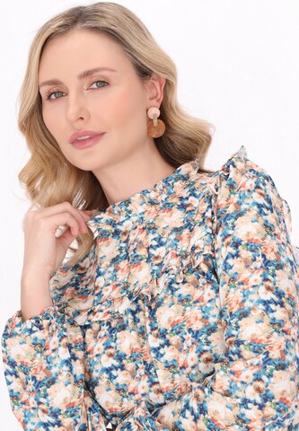 Usha - Blusa em mistura de cores