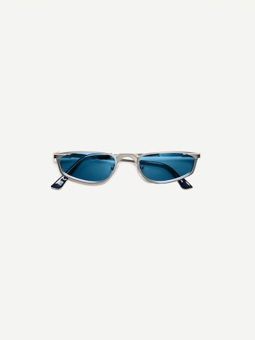 Lunettes de soleil Bershka en argent